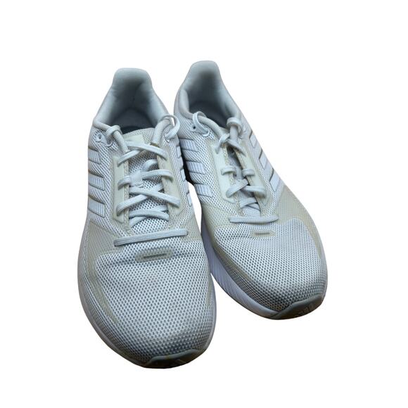 Adidas Women’s Runfalcon 2.0 Cloud White Lace-Up Running Shoes - Size 9 - Picture 1 of 4